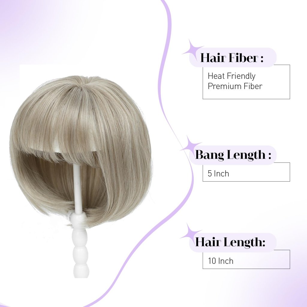 Wigs Hair Topper for Women Short Bob Hair Pieces for Women with Thinning Hair