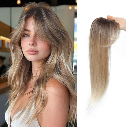 Hair Toppers for Women with Bang Hair Clip with Thinning Hair Wigs Hair Piece
