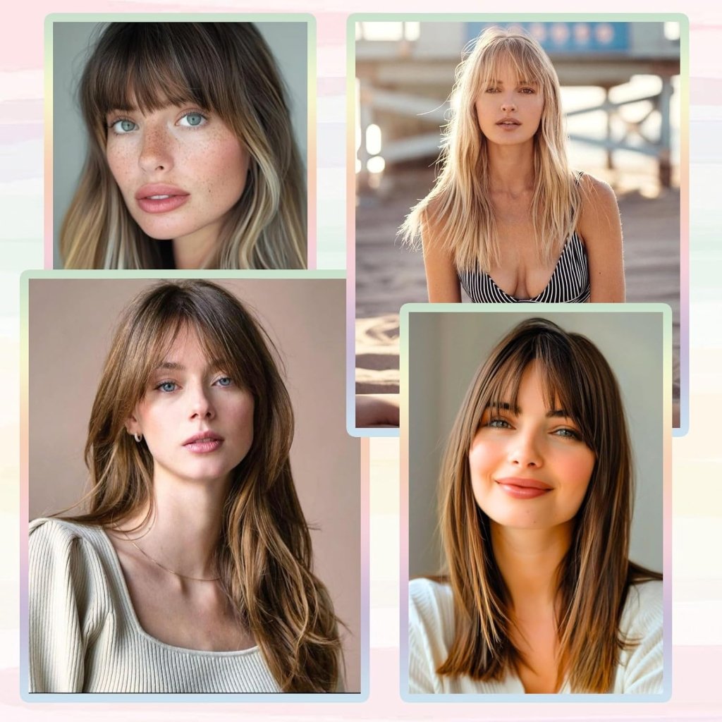Hair Topper with Bangs Hair Clip 360° 3D Cover Fluffy Wigs Hair Piece with Thinning Hair