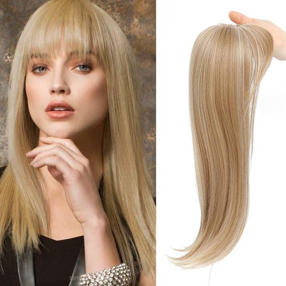 Hair Toppers for Women with Bang Hair Clip with Thinning Hair Wigs Hair Piece