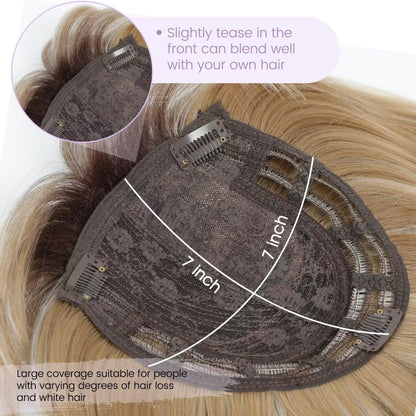 Wigs Hair Topper for Women Short Bob Hair Pieces for Women with Thinning Hair
