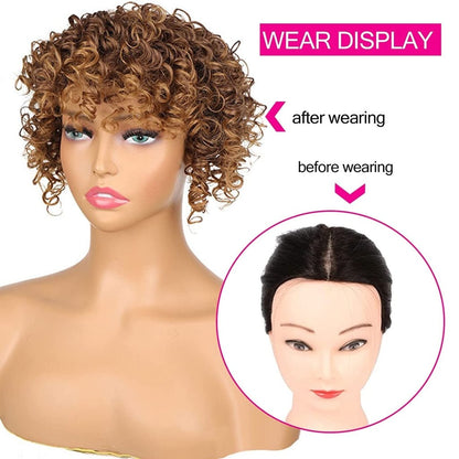 Afro Curly Hair Topper Silver Grey Human Hair Wigs for Women Hairpieces Toppers Pieces