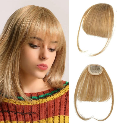 Hair Piece Clip in Bangs Human Hair 360° Cover Wipsy Bangs Hair Toppers for Women