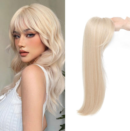 Hair Toppers for Women with Bang Hair Clip with Thinning Hair Wigs Hair Piece