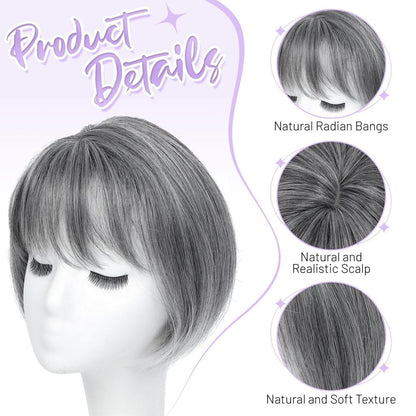 Wigs Hair Topper for Women Short Bob Hair Pieces for Women with Thinning Hair